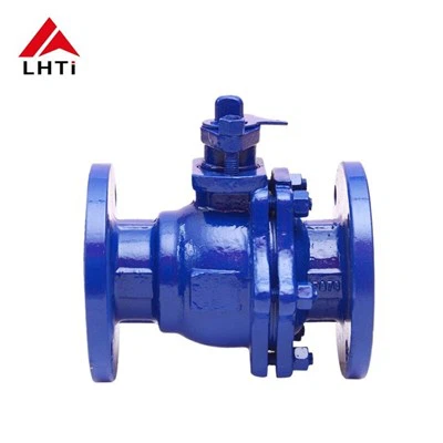 Teljes nyílású golyósszelep, titán Gr1